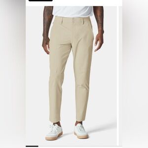 Fabletics The Only Pant Khaki Lightweight Flat Front Pants Medium